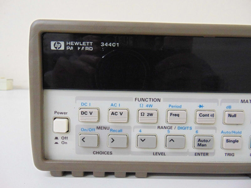 HP Hewlett Packard 34401A Digital Multimeter *used working - Tech Equipment Spares, LLC