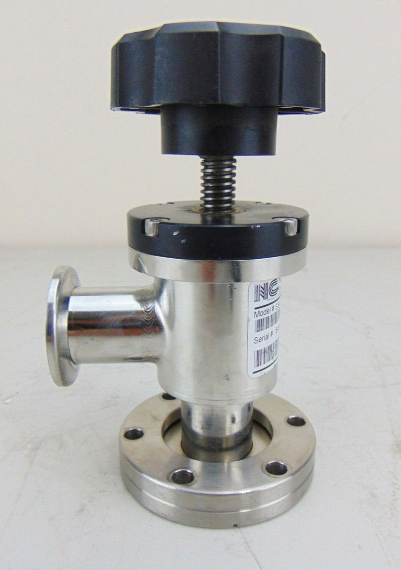 Nor Cal ESV-1002-NW25-CF275 Manual Angel Isolation Valve *used working - Tech Equipment Spares, LLC