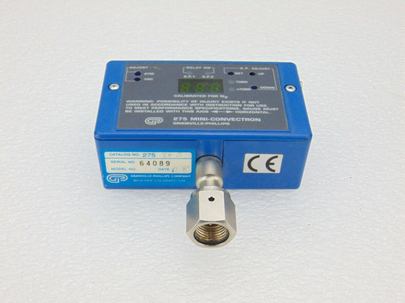 GP Granville Phillips 275905 275 Mini Convectron Gauge *used working - Tech Equipment Spares, LLC