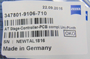 Zeiss 347801-9106-710 AT Stage-Controller PCB compl Uni Plinth 6 Axis *used work - Tech Equipment Spares, LLC