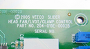 Veeco 204-019E-0002B Head Fan LVDT Clamp Control Circuit Board *used working - Tech Equipment Spares, LLC