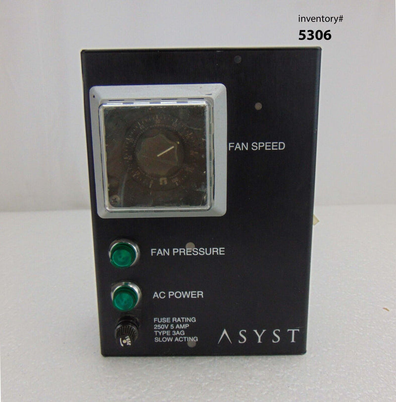 Asyst 00094-022S-01 Fan Filter Assembly *used working - Tech Equipment Spares, LLC
