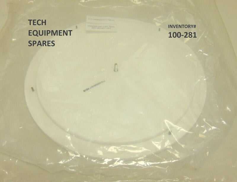 LAM 713-089043-017 Plate Rev A *new surplus - Tech Equipment Spares, LLC