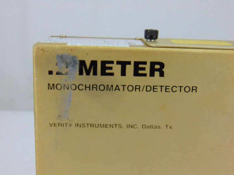 Verity EP200Mmd 1002396 Monochromator Detector .2 Meter *untested, sold as-is - Tech Equipment Spares, LLC