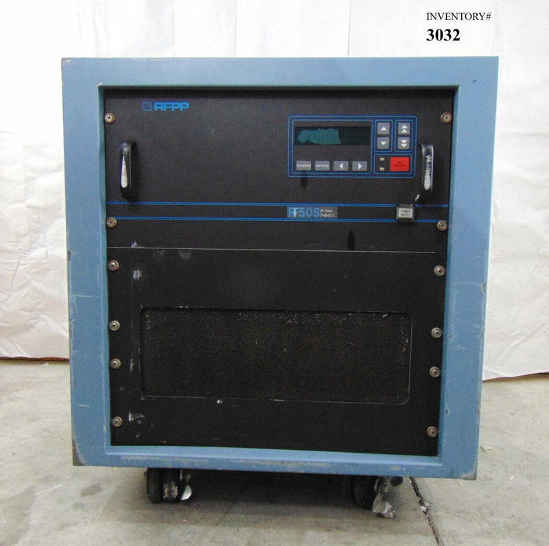 Advanced Energy RFPP RF-50SWC 7520581010 RF Generator 5kW 13.56Mhz *used working - Tech Equipment Spares, LLC