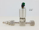 Swagelok 6LV-DFFR8-CM-2 Stainless Steel Valve *used working, 90-day warranty - Tech Equipment Spares, LLC