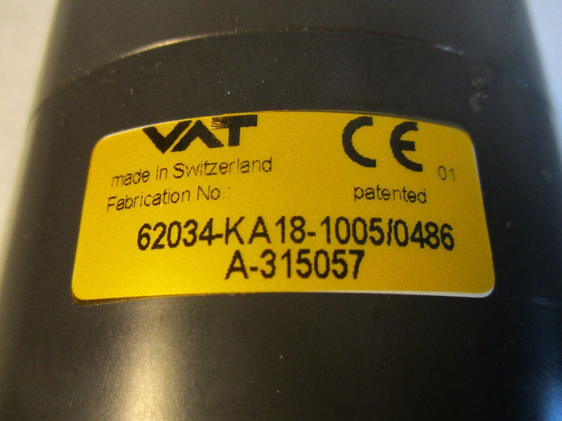 VAT 62034-KA18-1005 Angle Isolation Valve A-315057 KF-50 (working) - Tech Equipment Spares, LLC