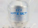SCV KITZ SCT 08023955 Diaphragm Valve 10K-1/4” STD KD, lot of 5 *used working - Tech Equipment Spares, LLC