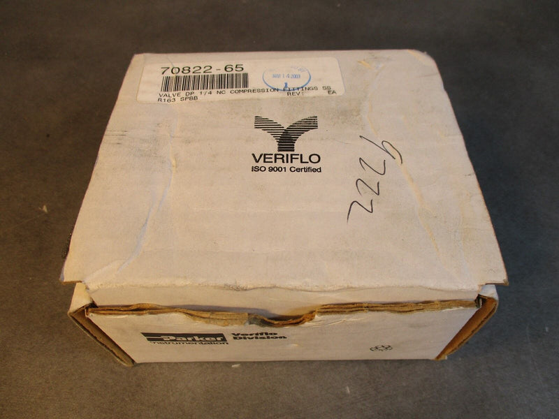 Parker Veriflo WO2669-01 Stainless Steel Valve (New Surplus) - Tech Equipment Spares, LLC
