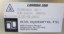 A.I.E. Systems Lambda EMI 0049034 28084041 HV Power Supply Rev 3 NL-Litho 4KHz - Tech Equipment Spares, LLC