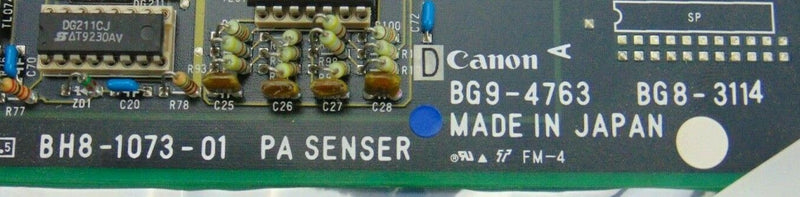 Canon PA Sensor BH8-1073-01 BG9-4763 BG8-3115 Circuit Board *used working - Tech Equipment Spares, LLC
