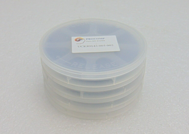 Procomp 470-007752-462 GaAs Epi Wafer 4 inch, 4-Piece *new surplus - Tech Equipment Spares, LLC