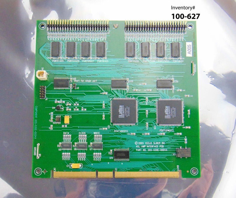 Veeco 205-030E-0004A ASL Interface ACE PCB Circuit Board *used working - Tech Equipment Spares, LLC