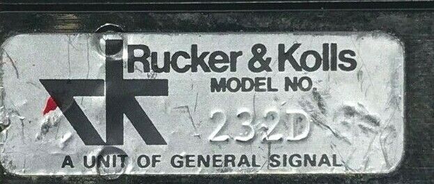Rucker & Kolls 232D Micropositioner Inker *Used Working, 90 Day Warranty* - Tech Equipment Spares, LLC