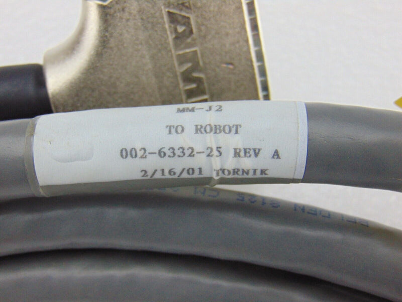 Tornik 002-6332-25 A Robot Cable *new surplus - Tech Equipment Spares, LLC