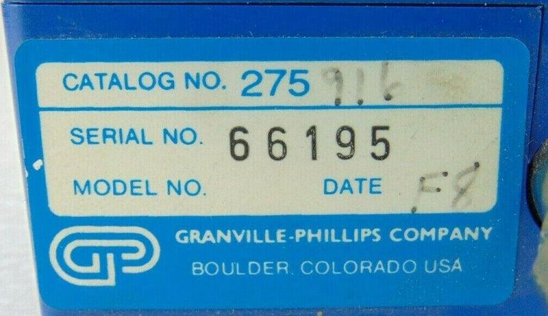 GP Granville Phillips 275916 275 Mini Convectron Gauge *used working - Tech Equipment Spares, LLC