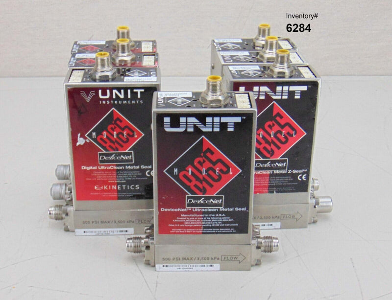 Unit UFC-8165 Mass Flow Controller, lot of 8 *used woring - Tech Equipment Spares, LLC