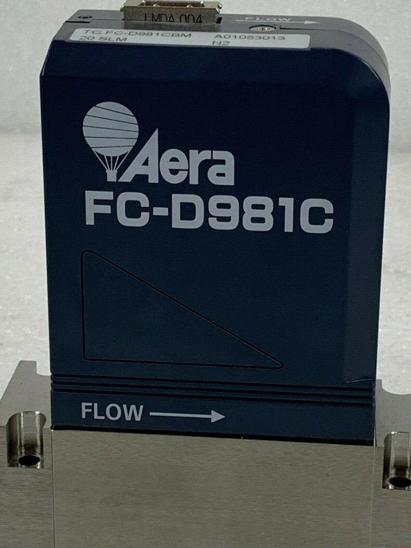 Aera FC-D981CBM D981C Mass Flow Controller 20 SLM N2 (Used Working, 90 Day Warra - Tech Equipment Spares, LLC