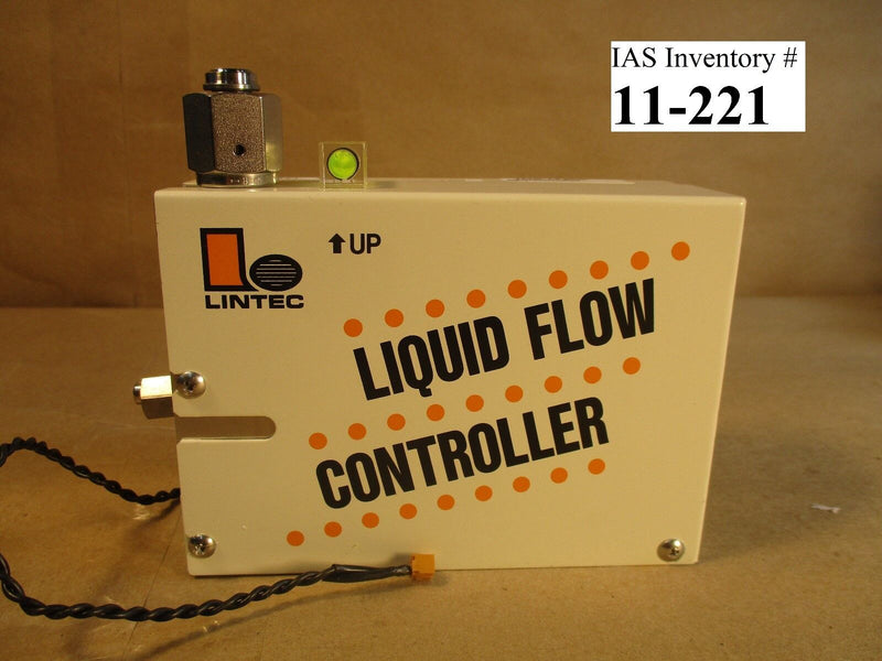 Lintec LM-1100M-8 Liquid Flow Controller 1.5 g/min TEOS (90 Day Warranty) - Tech Equipment Spares, LLC