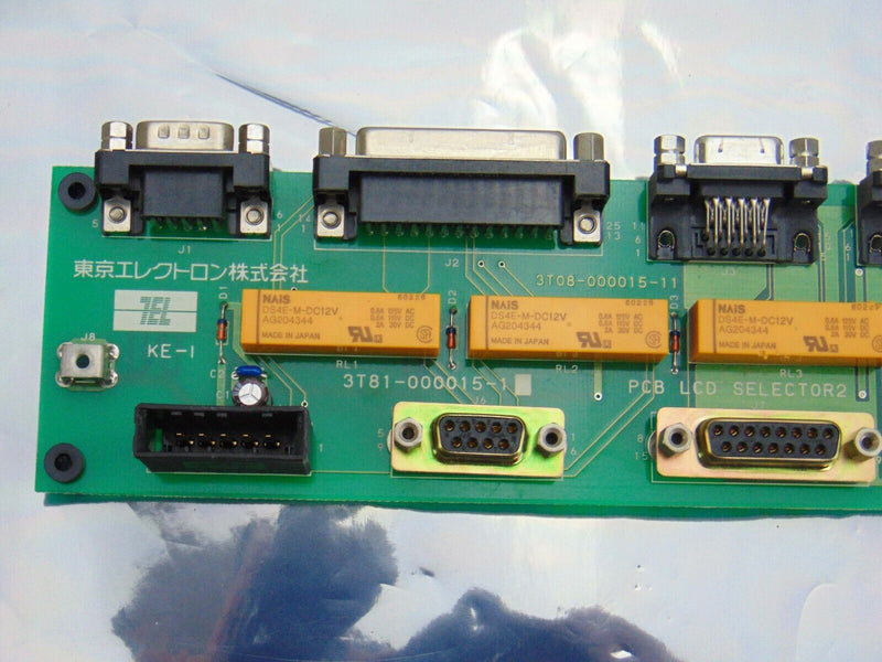 TEL Tokyo Electron 3T81-000051-11 PCB LCD Selector2 Circuit Board *used working - Tech Equipment Spares, LLC