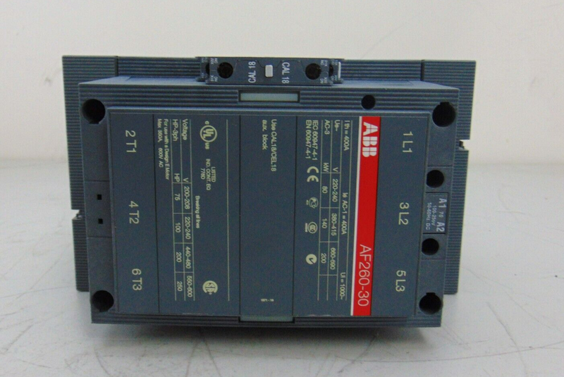 ABB AF260-30 Contactor *new surplus - Tech Equipment Spares, LLC
