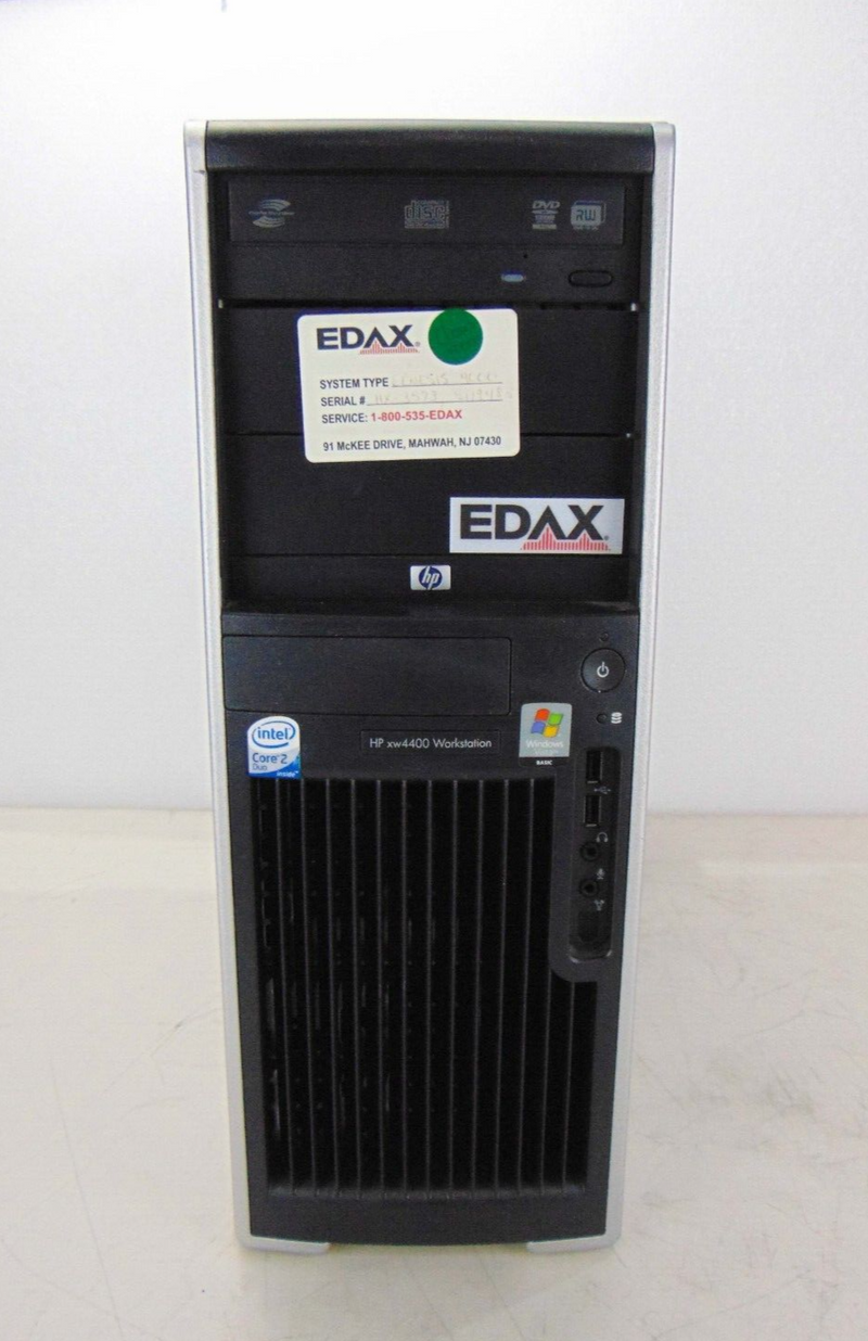 Amtek EDAX Gensis 4000 Computer HP xw4400 Workstation *used working - Tech Equipment Spares, LLC