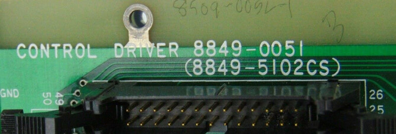 Rigaku 8849-0051 Contol Driver PHOS CONC Meter BPSG CONC Meter PCB Circuit Board - Tech Equipment Spares, LLC