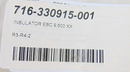 LAM 716-330915-001 Insulator ESC 9 600 *cleaned - Tech Equipment Spares, LLC