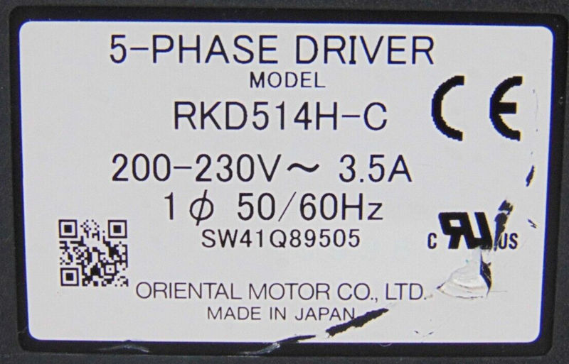 Oriental RKD514H-C 5-Phase Driver *used working - Tech Equipment Spares, LLC