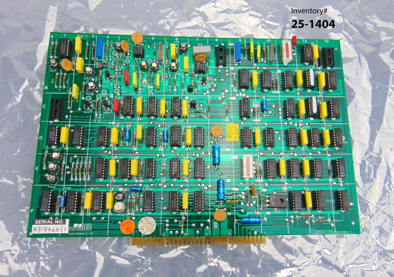 Plasma Therm 85189-2 B 13 Control Logic E-Beam Circuit Board *used working - Tech Equipment Spares, LLC