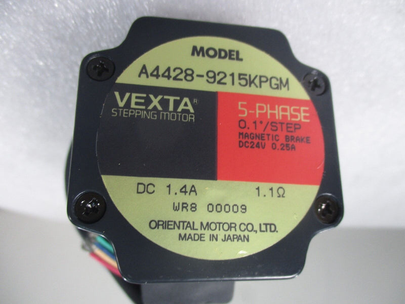 Vexta A4484-9215KPGM Stepping Motor 5 Phase (new surplus) - Tech Equipment Spares, LLC