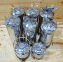 Decalinox Alloy Products Photo Developer Stainless Steel Tank, 20 5 L (Lot of 8) - Tech Equipment Spares, LLC