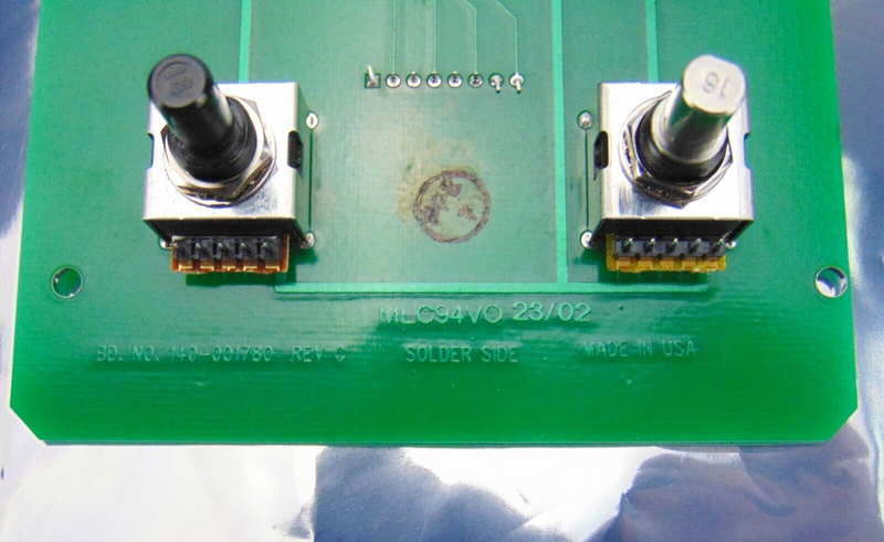 FEI Micrion 150-001780 9000 EX Knob Panel Focus Mag Knob Circuit Board *new surp - Tech Equipment Spares, LLC