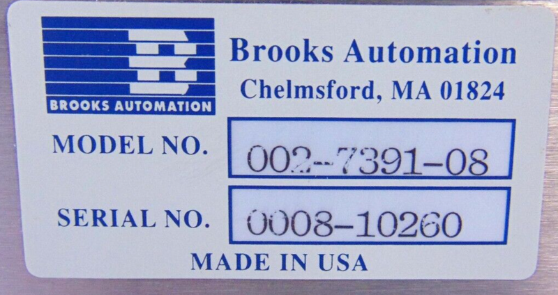 Brooks 002-7391-08 Pre Aligner *used working - Tech Equipment Spares, LLC