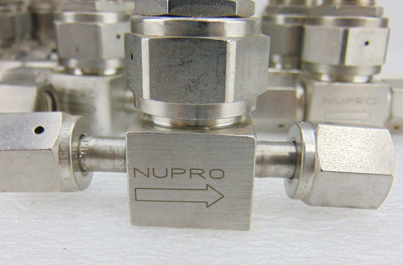 Swagelok Nupro SS-BNV51 Stainless Steel Valve, lot of 20 *used working - Tech Equipment Spares, LLC