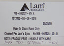 LAM Research 716-040737-474 Quartz Ring *new surplus, 90 day warranty* - Tech Equipment Spares, LLC