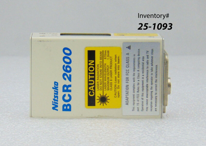 Nitsuko BCR2600 Sensor *used working - Tech Equipment Spares, LLC