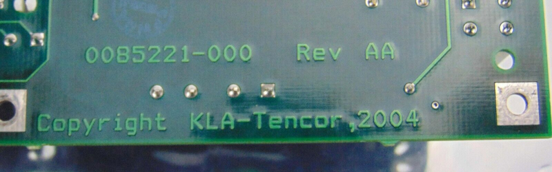 KLA Tencor 0085225-000 AA FFU E-Diag Circuit Board *used working - Tech Equipment Spares, LLC