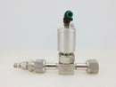 Swagelok 6LV-DFFR8-CM-2 Stainless Steel Valve *used working, 90-day warranty - Tech Equipment Spares, LLC