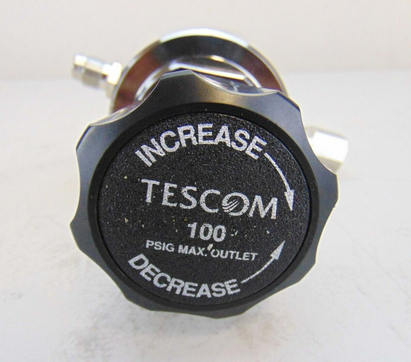 Tescom 44-3262JR91-082 Regulator, Inlet 3000 PSI, Outlet 100 PSI (lot of 2) - Tech Equipment Spares, LLC
