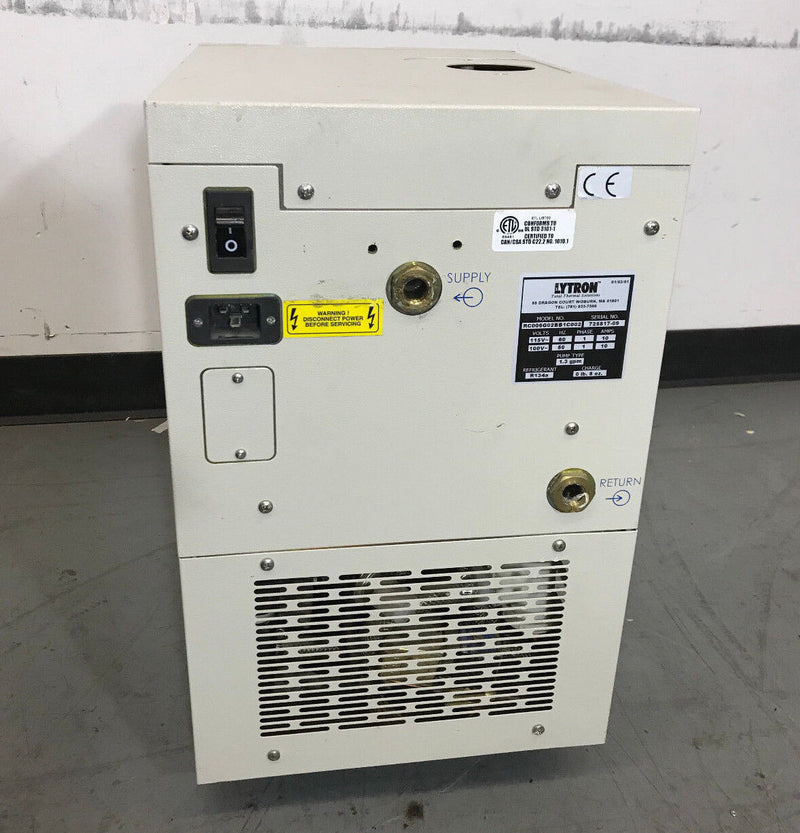 Lytron RC006G02BB1C002 Chiller (non-working, sold as is) - Tech Equipment Spares, LLC