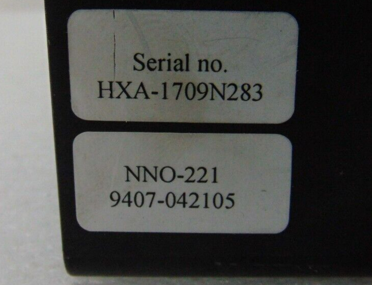 NanoMetrics J.A. Woollam NNO-221 9407-042105 Assembly *untested, sold as-is - Tech Equipment Spares, LLC