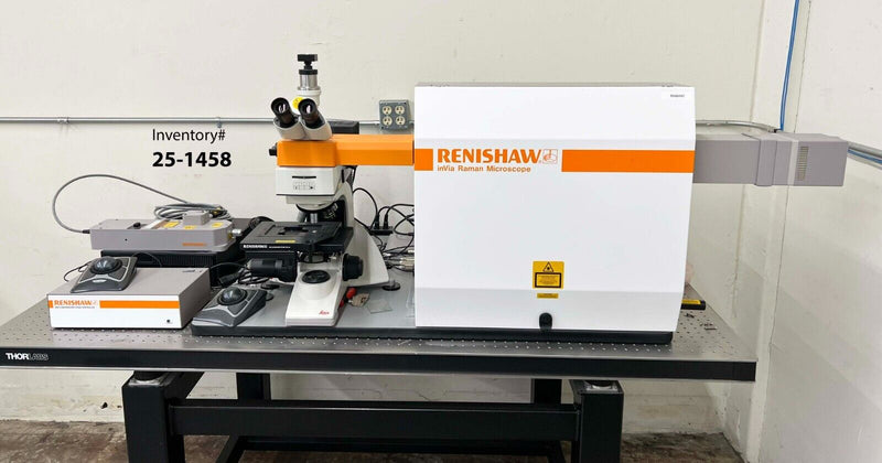 Renishaw InVia Raman Microscope Leica DM 2500M Ren *used working - Tech Equipment Spares, LLC