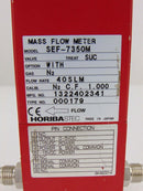 Horiba Stec SEF-7350 Mass Flow Controller 40 SLM N2 *used working* - Tech Equipment Spares, LLC