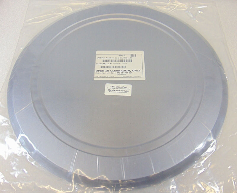 LAM Research 716-073979-136 Plate *new surplus, 90 day warranty* - Tech Equipment Spares, LLC