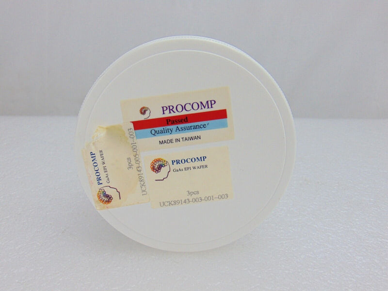 Procomp 470-007752-462 GaAs Epi Wafer 4 inch, 4-Piece *new surplus - Tech Equipment Spares, LLC