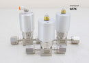 Nupro 6LV-DAFR4-P-C Stainless Steel Valve, lot of 3 *used working - Tech Equipment Spares, LLC
