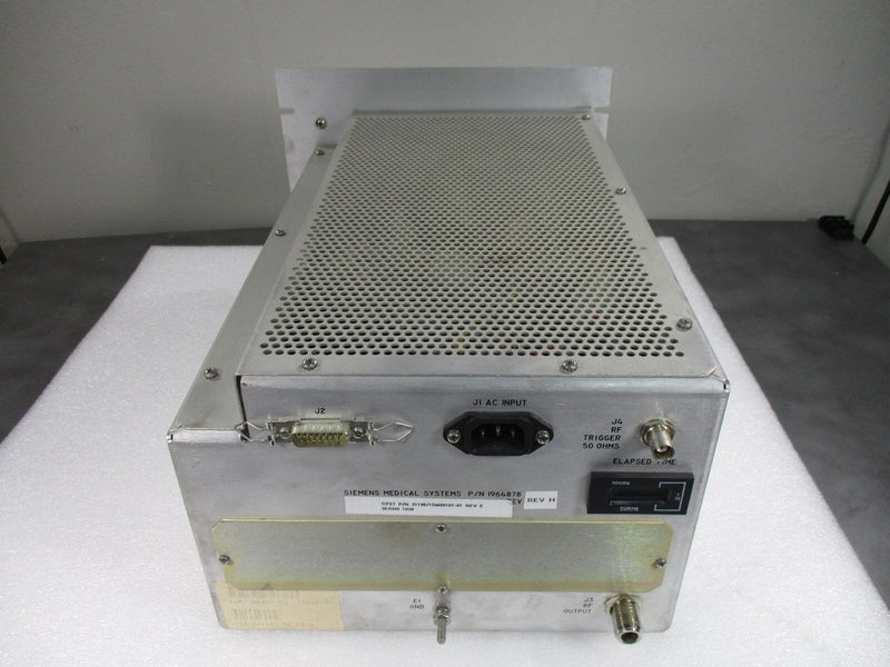 Siemens CPST RF Driver 31196/15M00107-01 1954873 (Used Working) - Tech Equipment Spares, LLC
