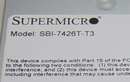 Supermicro SBI-7426T-T3 Processor Blade KLA 0297708-000 A *used working* - Tech Equipment Spares, LLC