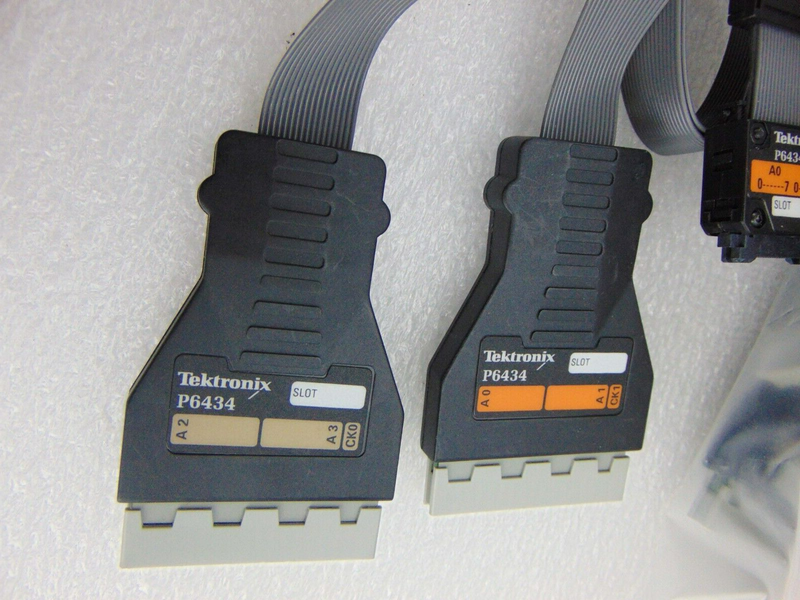 Tektronix P6434 Logic Analyzer Probe Cable, lot of 27 *used working - Tech Equipment Spares, LLC
